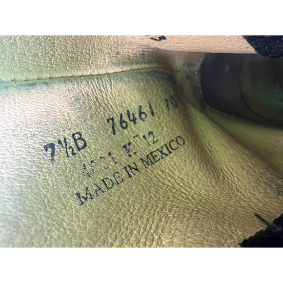 Frye Ankle Boots Womens Size 7.5 B Black Leather Booties Anna Shortie Basic - Picture 5 of 10